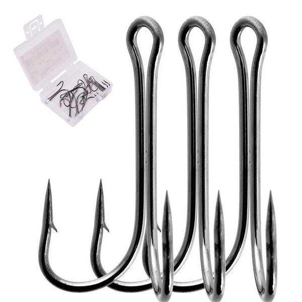 10pcs/ box double fishing hooks high carbon steel barbed carp fishhook for soft worm lure fly duble fishing hook acc bbysho
10pcs/ box double fishing hooks high carbon steel barbed carp fishhook for soft worm lure fly duble fishing hook acc bbysho