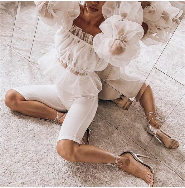 lantern long elastic sleeve off shoulder white blouse shirt women transparent mesh summer ruffle backless blusa
lantern long elastic sleeve off shoulder white blouse shirt women transparent mesh summer ruffle backless blusa