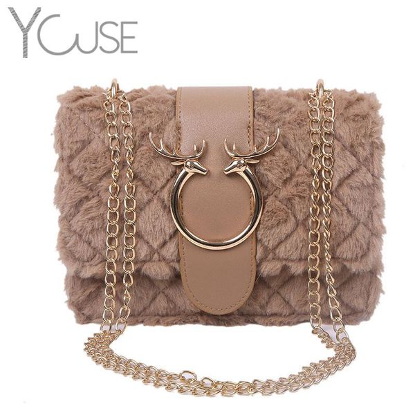 cross body female winter soft plush fur designer handbag deer lock chain shoulder messenger women velour crossbody bags for luxury flap
cross body female winter soft plush fur designer handbag deer lock chain shoulder messenger women velour crossbody bags for luxury flap