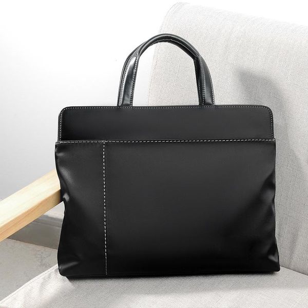 briefcases simple business large capacity black handbag briefcase 14 inch computer bag thickening casual waterproof oxford office
briefcases simple business large capacity black handbag briefcase 14 inch computer bag thickening casual waterproof oxford office