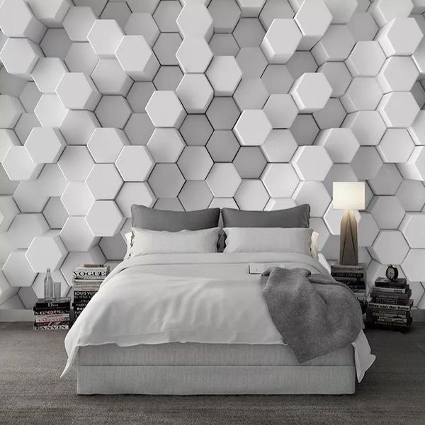 custom any size 3d wallpaper modern creative white hexagon geometric mosaic p wall paper living room bedroom mural painting
custom any size 3d wallpaper modern creative white hexagon geometric mosaic p wall paper living room bedroom mural painting