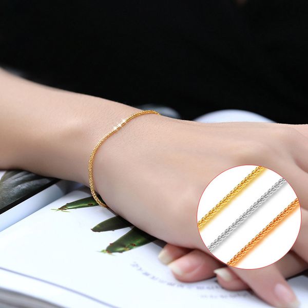 nymph real 18k gold jewelry bracelet pure au750 solid chain for women fine party gift s501 1028, Black
nymph real 18k gold jewelry bracelet pure au750 solid chain for women fine party gift s501 1028, Black