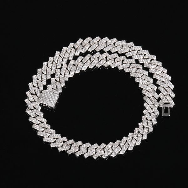 european and american hip-hop street men's popular hip-hop jewelry bar full of zircon cuban necklace diamond diamond necklace with gift, Black
european and american hip-hop street men's popular hip-hop jewelry bar full of zircon cuban necklace diamond diamond necklace with gift, Black