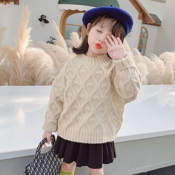 wear autumn children's 2020 korean winter girls' knitting twist round neck fashion warm sweater popular k618, Blue
wear autumn children's 2020 korean winter girls' knitting twist round neck fashion warm sweater popular k618, Blue