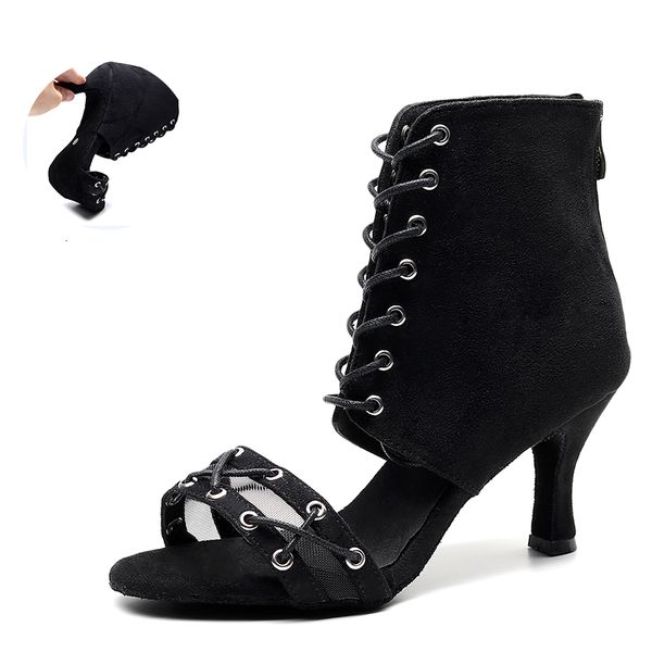 2021 new women flannel latin ballroom black red soft bottom salsa shoes woman high heel ankle practice dance boots for girls rzs4
2021 new women flannel latin ballroom black red soft bottom salsa shoes woman high heel ankle practice dance boots for girls rzs4