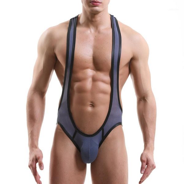 men bodysuits leotard wrestling singlet mesh hollow out jumpsuits big bugle pouch overalls underwear gay open buundershirts1, Black;brown
men bodysuits leotard wrestling singlet mesh hollow out jumpsuits big bugle pouch overalls underwear gay open buundershirts1, Black;brown