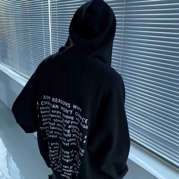 fashiondemon erd melancholy rich second generation cross slogan letter zipper sweater hooded high street couple fashion brand jacket, Black
fashiondemon erd melancholy rich second generation cross slogan letter zipper sweater hooded high street couple fashion brand jacket, Black