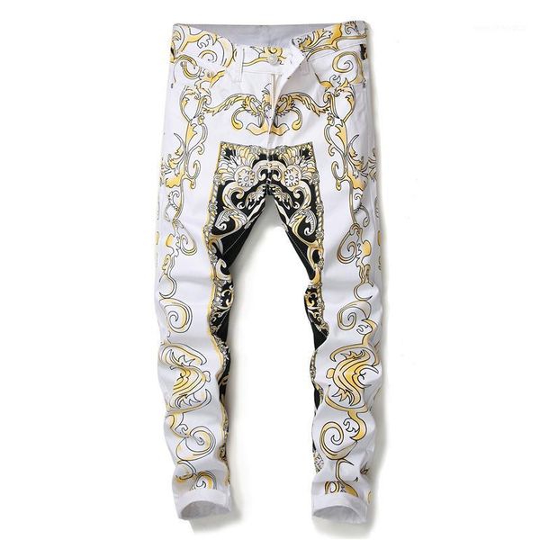 men's jeans european american style men's pants straight trousers painted yellow print skinny slim mens nightclub jeans1, Blue
men's jeans european american style men's pants straight trousers painted yellow print skinny slim mens nightclub jeans1, Blue