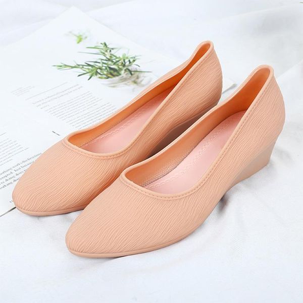 mcckle women jelly shoes summer pumps female wedges sandals ladies slip on woman candy color pointed toe women's beach shoes, Black
mcckle women jelly shoes summer pumps female wedges sandals ladies slip on woman candy color pointed toe women's beach shoes, Black