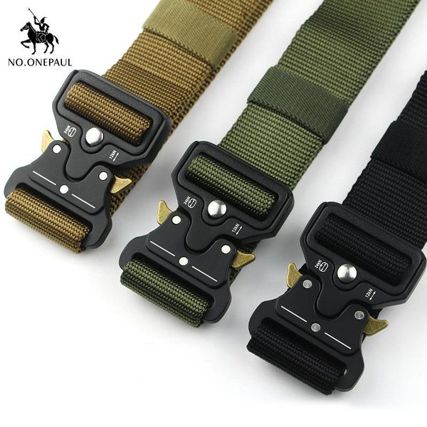 belts no.onepaul men's brand tactical belt specially designed for the 's metal buckle adjustable, Black;brown
belts no.onepaul men's brand tactical belt specially designed for the 's metal buckle adjustable, Black;brown