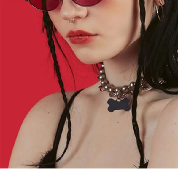 chains stainless steel big ball necklace choker for women e-girl 6mm metal round bead chain harajuku girls beads collares mujer, Silver
chains stainless steel big ball necklace choker for women e-girl 6mm metal round bead chain harajuku girls beads collares mujer, Silver