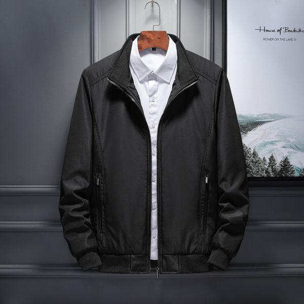 2020 spring and autumn new stand collar youth leisure large men's jacket, Black;brown
2020 spring and autumn new stand collar youth leisure large men's jacket, Black;brown