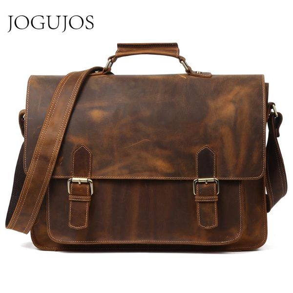 jogujos из натуральной кожи мужчин портфель cowhide мужчин бизнес портфель мода плеча crossbody сумки для путешествий ноутбук сумка сумки
jogujos из натуральной кожи мужчин портфель cowhide мужчин бизнес портфель мода плеча crossbody сумки для путешествий ноутбук сумка сумки
