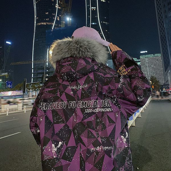 winter 2021 better new cotton coat thick tide national nice loose fashion printed parka jacket men's clothes s5bl, Black
winter 2021 better new cotton coat thick tide national nice loose fashion printed parka jacket men's clothes s5bl, Black