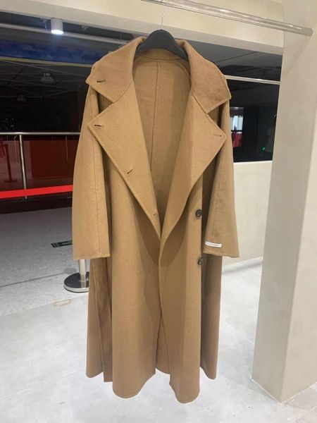 new winter coat women oversize fashion cashmere wool outerwear female long thickening warm woolen overcoat womens trench coats, Black
new winter coat women oversize fashion cashmere wool outerwear female long thickening warm woolen overcoat womens trench coats, Black