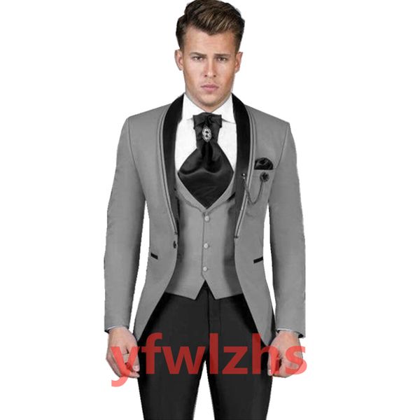 classic one button handsome groomsmen shawl lapel groom tuxedos men suits wedding/prom man blazer ( jacket+pants+vest+tie) w653, Black;gray
classic one button handsome groomsmen shawl lapel groom tuxedos men suits wedding/prom man blazer ( jacket+pants+vest+tie) w653, Black;gray