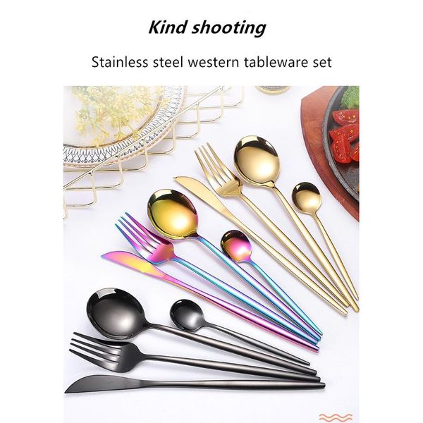 gold dinnerware set dinner knife fork spoon stainless steel tableware set home flatware set dishwasher safe cutlery bbyfvc
gold dinnerware set dinner knife fork spoon stainless steel tableware set home flatware set dishwasher safe cutlery bbyfvc