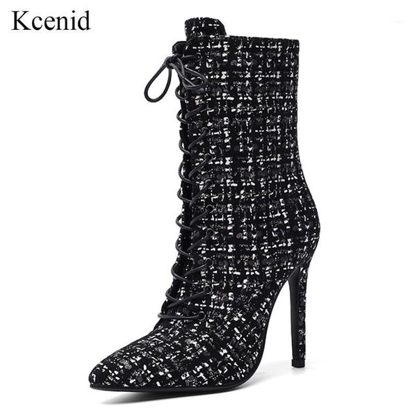 kcenid women winter shoes 2020 mixed color pointed toe high heel ankle boots for women lace up zip ladies shoes plus size 34-431, Black
kcenid women winter shoes 2020 mixed color pointed toe high heel ankle boots for women lace up zip ladies shoes plus size 34-431, Black