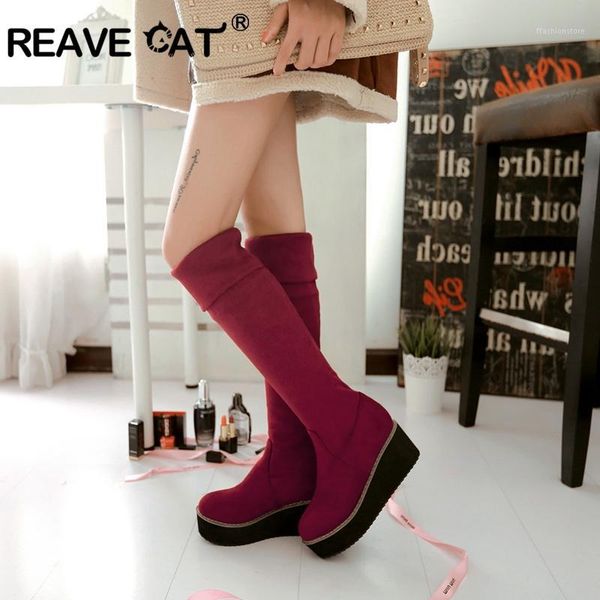 boots reave cat woman over knee botas high platform shoes autumn winter feminina thigh wedges mujer s591a1, Black
boots reave cat woman over knee botas high platform shoes autumn winter feminina thigh wedges mujer s591a1, Black