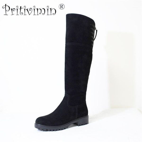 pritivimin fn73 ladies kide suede botte femme winter women handmade warm real wool fur lined shoe girl over the knee high boots1, Black
pritivimin fn73 ladies kide suede botte femme winter women handmade warm real wool fur lined shoe girl over the knee high boots1, Black