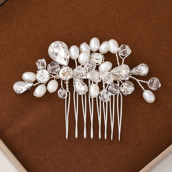 forseven trendy small silver color hair comb crystal rhinestones imitation pearls women hairpin bride wedding hair accessory jl, Golden;silver
forseven trendy small silver color hair comb crystal rhinestones imitation pearls women hairpin bride wedding hair accessory jl, Golden;silver
