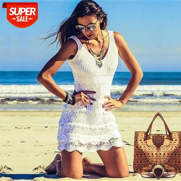 2020 crochet white knitted beach cover up dress beach tunic pareos bathing suit coverup swim cover up robe plage beachwear #q446 #b91n, White;black
2020 crochet white knitted beach cover up dress beach tunic pareos bathing suit coverup swim cover up robe plage beachwear #q446 #b91n, White;black