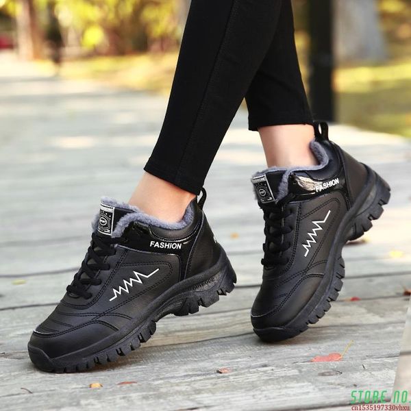 women winter boots warm waterproof snow boots quality flats shoes sneakers new outdoor lady women winter shoes plus size, Black
women winter boots warm waterproof snow boots quality flats shoes sneakers new outdoor lady women winter shoes plus size, Black