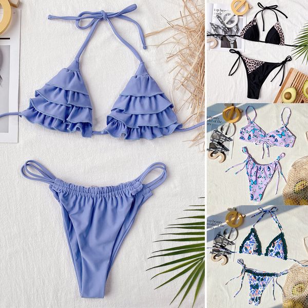 fashion women bikini set two pieces swimsuit bandage leopard print beachwear push up swimwear style one
fashion women bikini set two pieces swimsuit bandage leopard print beachwear push up swimwear style one