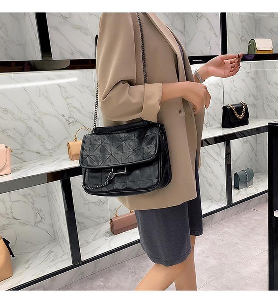 cross body stray bag black wild soft one-shoulder chain messenger shoulder women luxury rhombus
cross body stray bag black wild soft one-shoulder chain messenger shoulder women luxury rhombus