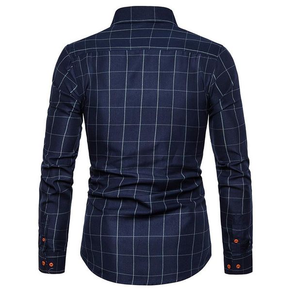 casual fashion spring sleeve shirt male for shirts plaid printed mens slim men long designer vrjni, Black
casual fashion spring sleeve shirt male for shirts plaid printed mens slim men long designer vrjni, Black