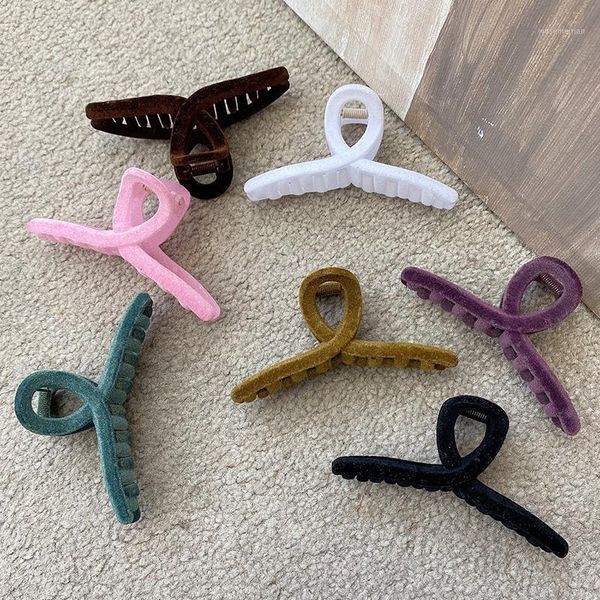 hair accessories 2021 women girls colorful vintage velvet cross ladies loveky crab claw clamp female fashion accessories1, Slivery;white
hair accessories 2021 women girls colorful vintage velvet cross ladies loveky crab claw clamp female fashion accessories1, Slivery;white