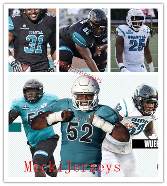 custom coastal carolina chanticleers aaron diggs mason shelton charles steele shane bruce manny stokes coastal carolina football jersey, Black
custom coastal carolina chanticleers aaron diggs mason shelton charles steele shane bruce manny stokes coastal carolina football jersey, Black