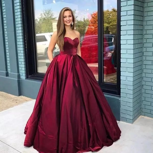 2021 new sweetheart wine red satin a-line quinceanera dresses ruched lace-up sweet 16 dress debutante prom party dress custom made 020, Blue;red
2021 new sweetheart wine red satin a-line quinceanera dresses ruched lace-up sweet 16 dress debutante prom party dress custom made 020, Blue;red