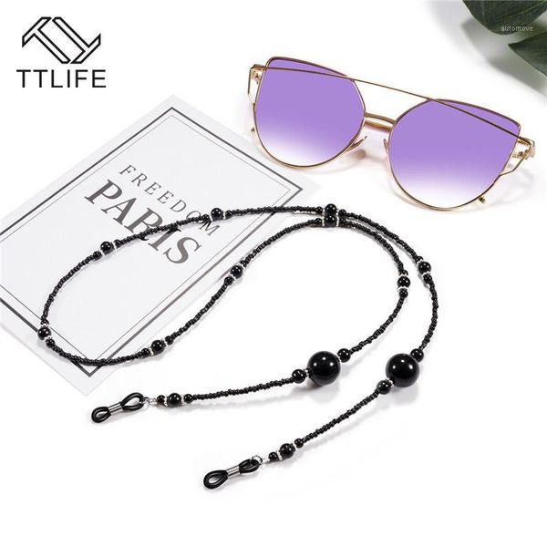 ttlife size beads pendant glasses chain silicone non-slip buckle eyeglass rope sunglasses holder hanging accessories yjhh06451, Silver
ttlife size beads pendant glasses chain silicone non-slip buckle eyeglass rope sunglasses holder hanging accessories yjhh06451, Silver