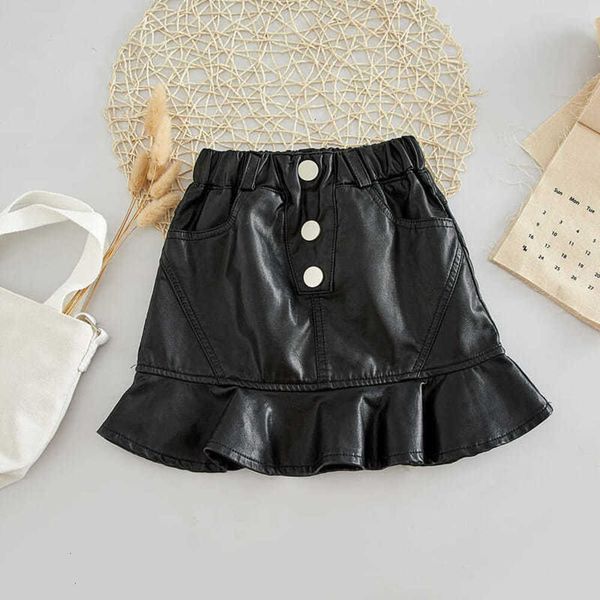 new autumn and winter leather 2019 baby's short pu fishtail middle school girl's buttock wrap skirt, Blue
new autumn and winter leather 2019 baby's short pu fishtail middle school girl's buttock wrap skirt, Blue