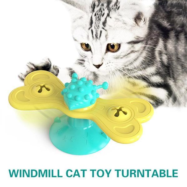 cat toys windmill toy interactive puzzle training whirling turntable with catnip scratching tickle pet ball pet1
cat toys windmill toy interactive puzzle training whirling turntable with catnip scratching tickle pet ball pet1