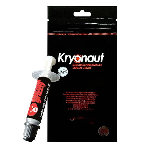 fans & coolings grizzly kryonaut 1g silicone grease with scraper lightweight accessories harmless heatsink cooling cpu thermal paste portabl
fans & coolings grizzly kryonaut 1g silicone grease with scraper lightweight accessories harmless heatsink cooling cpu thermal paste portabl