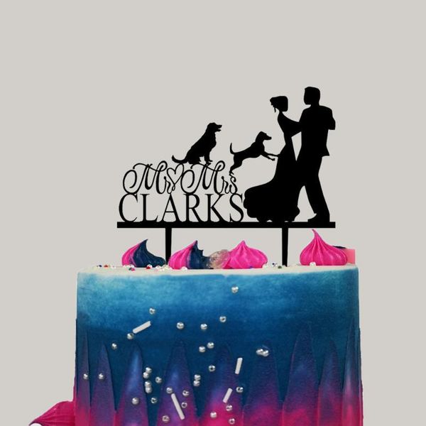 other festive & party supplies custom mr&mrs last name wedding cake er with two dogs,bride and groom dogs decor,anniversary decor
other festive & party supplies custom mr&mrs last name wedding cake er with two dogs,bride and groom dogs decor,anniversary decor