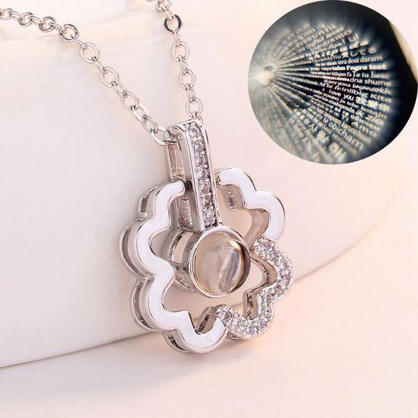 pendant necklaces necklace women 100 languages valentine's day present memory projection chain choker 2021 @xl, Silver
pendant necklaces necklace women 100 languages valentine's day present memory projection chain choker 2021 @xl, Silver