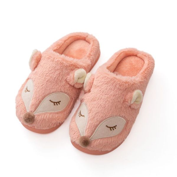 stone village cute cartoon animal fox women slippers shoes winter warm plush home slippers cotton slippers 3 colors 200928, Black
stone village cute cartoon animal fox women slippers shoes winter warm plush home slippers cotton slippers 3 colors 200928, Black