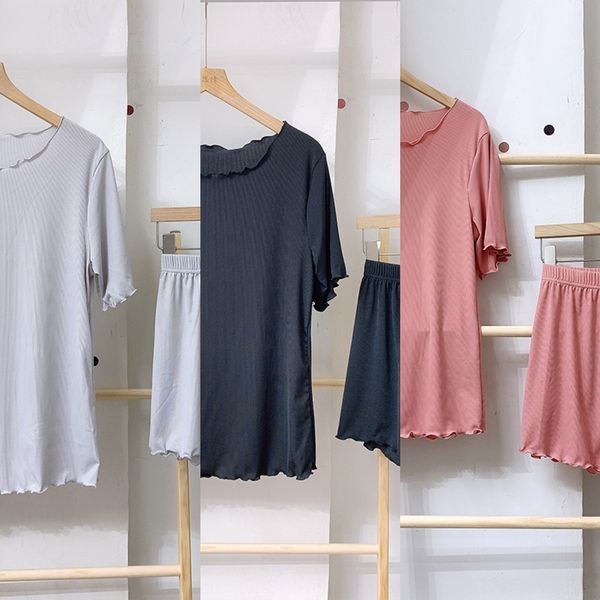 ice silk women's short sleeve short sleeve t-shirt two piece set casual fashion can be worn out t-shirt shortsshorts and shorts home cl, Gray
ice silk women's short sleeve short sleeve t-shirt two piece set casual fashion can be worn out t-shirt shortsshorts and shorts home cl, Gray