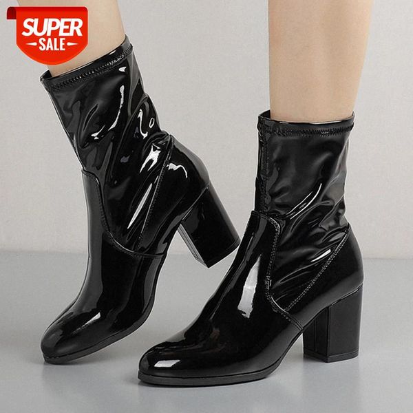 black ankle boots women slip-on short booties female platform high heel shoes autumn winter square heel boots zapatos de mujer #xj0o
black ankle boots women slip-on short booties female platform high heel shoes autumn winter square heel boots zapatos de mujer #xj0o