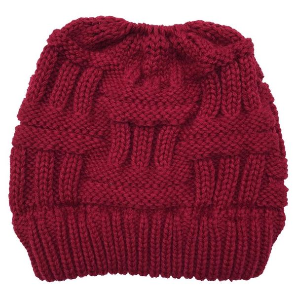 women chunky plaid knitted beanie hat with hole solid color skull cap x7ya, Blue;gray
women chunky plaid knitted beanie hat with hole solid color skull cap x7ya, Blue;gray