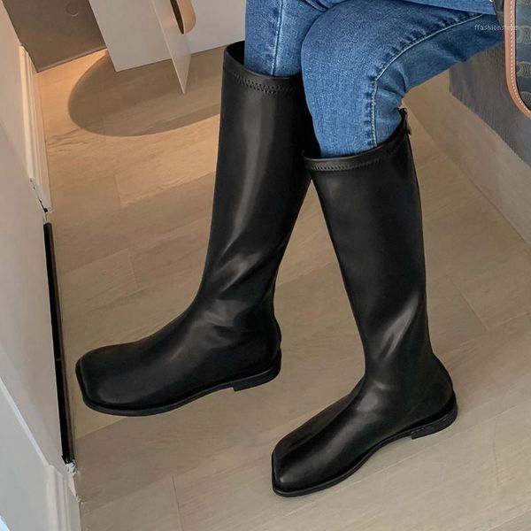 boots arrivals classic design brand square toe chic winter shoes women genuine leather cosy for walk riding boot female1, Black
boots arrivals classic design brand square toe chic winter shoes women genuine leather cosy for walk riding boot female1, Black