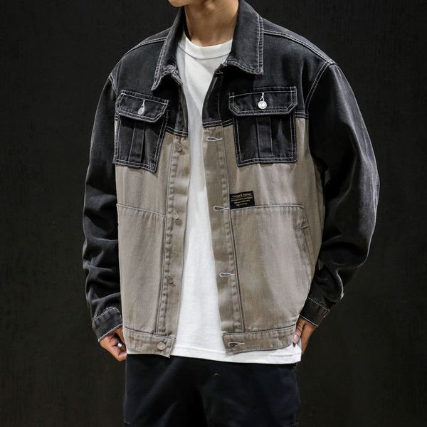 2021 new denim jeans autumn spring fashion male jackets outward clothes oversize r0kh, Black;brown
2021 new denim jeans autumn spring fashion male jackets outward clothes oversize r0kh, Black;brown