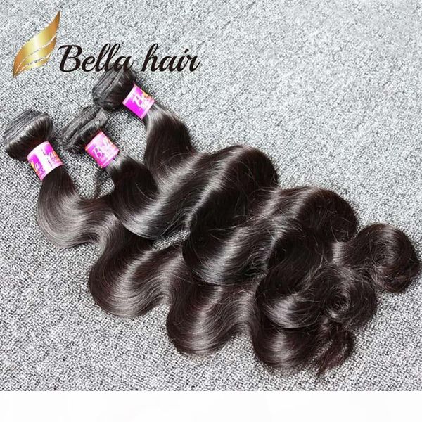 10-24 inch natural color indian hair weft 3 bundles 9a body wave human hair extensions ing, Black
10-24 inch natural color indian hair weft 3 bundles 9a body wave human hair extensions ing, Black