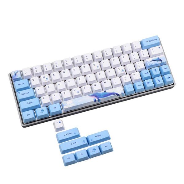 whale dye-sublimation mechanical keyboard cute keycaps pbt oem profile keycap for gh60 gk61 gk64 keyboard new
whale dye-sublimation mechanical keyboard cute keycaps pbt oem profile keycap for gh60 gk61 gk64 keyboard new