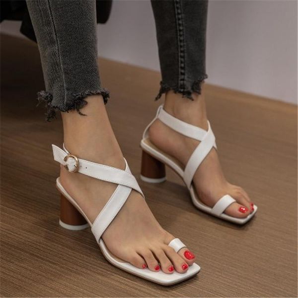 dress shoes pxelena rome women toe ring cross tied gladiator sandals genuine leather high heel office lady beach plus size 34-43, Black
dress shoes pxelena rome women toe ring cross tied gladiator sandals genuine leather high heel office lady beach plus size 34-43, Black