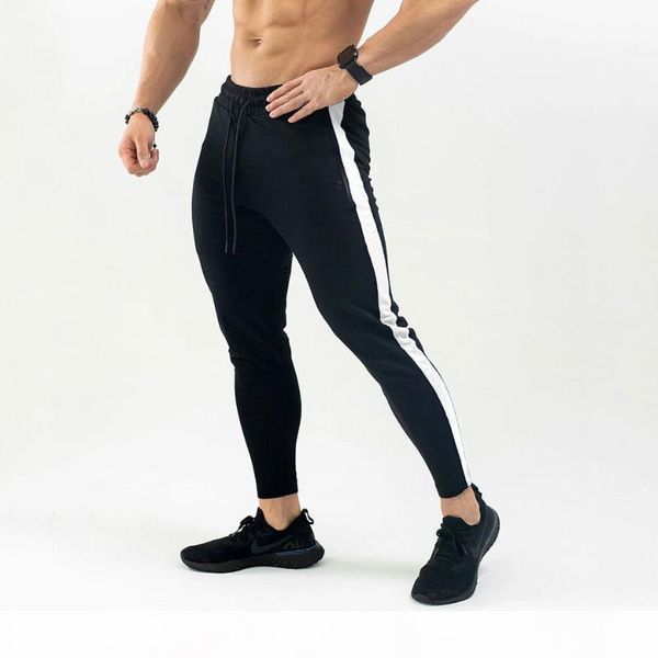 ss autumn new men fitness sweatpants male gyms bodybuilding workout cotton trousers casual joggers sportswear pencil pants, Black
ss autumn new men fitness sweatpants male gyms bodybuilding workout cotton trousers casual joggers sportswear pencil pants, Black