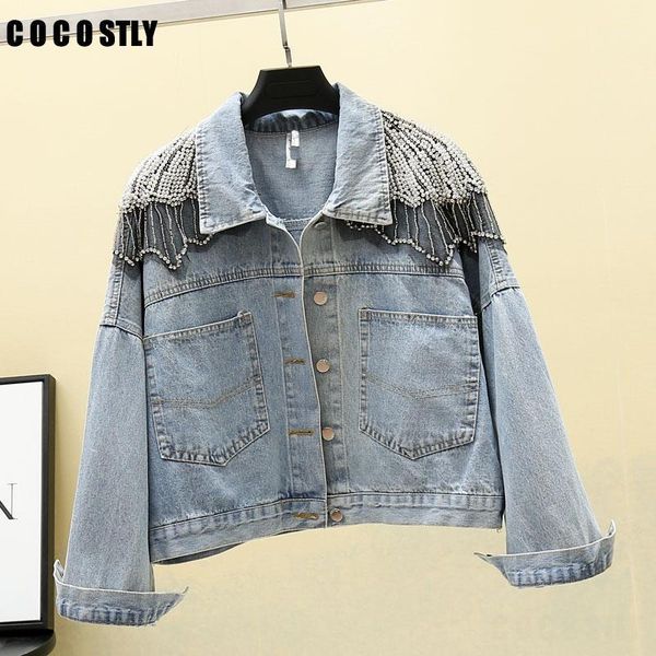 new denim jacket women's jeans korean short jeans jackets diamonds loose blue casual girls outerwear casaco femme1, Black;brown
new denim jacket women's jeans korean short jeans jackets diamonds loose blue casual girls outerwear casaco femme1, Black;brown